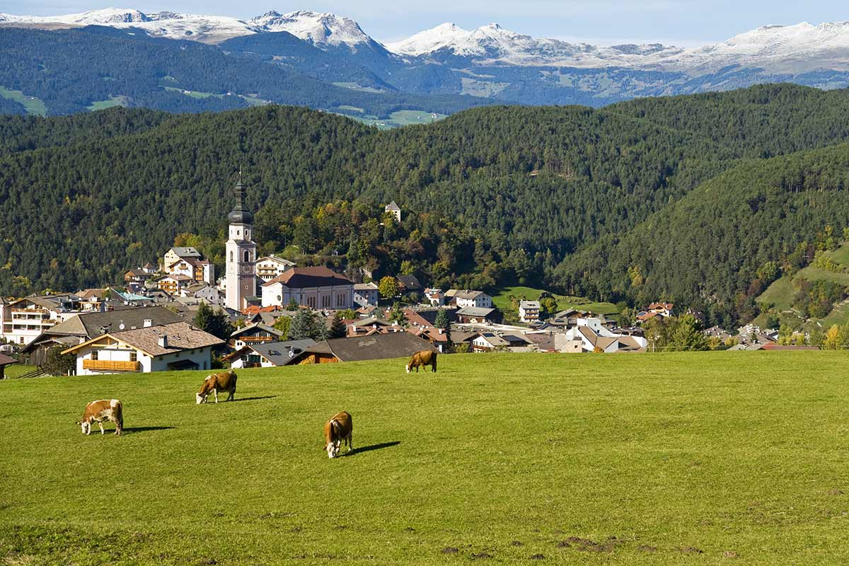 Vista su Castelrotto
